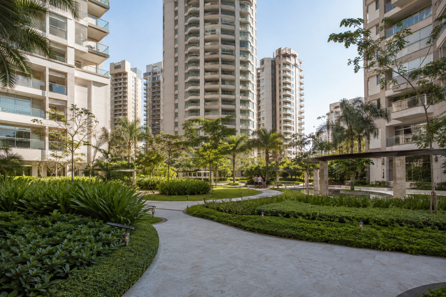 Condomínio residencial contemporâneo