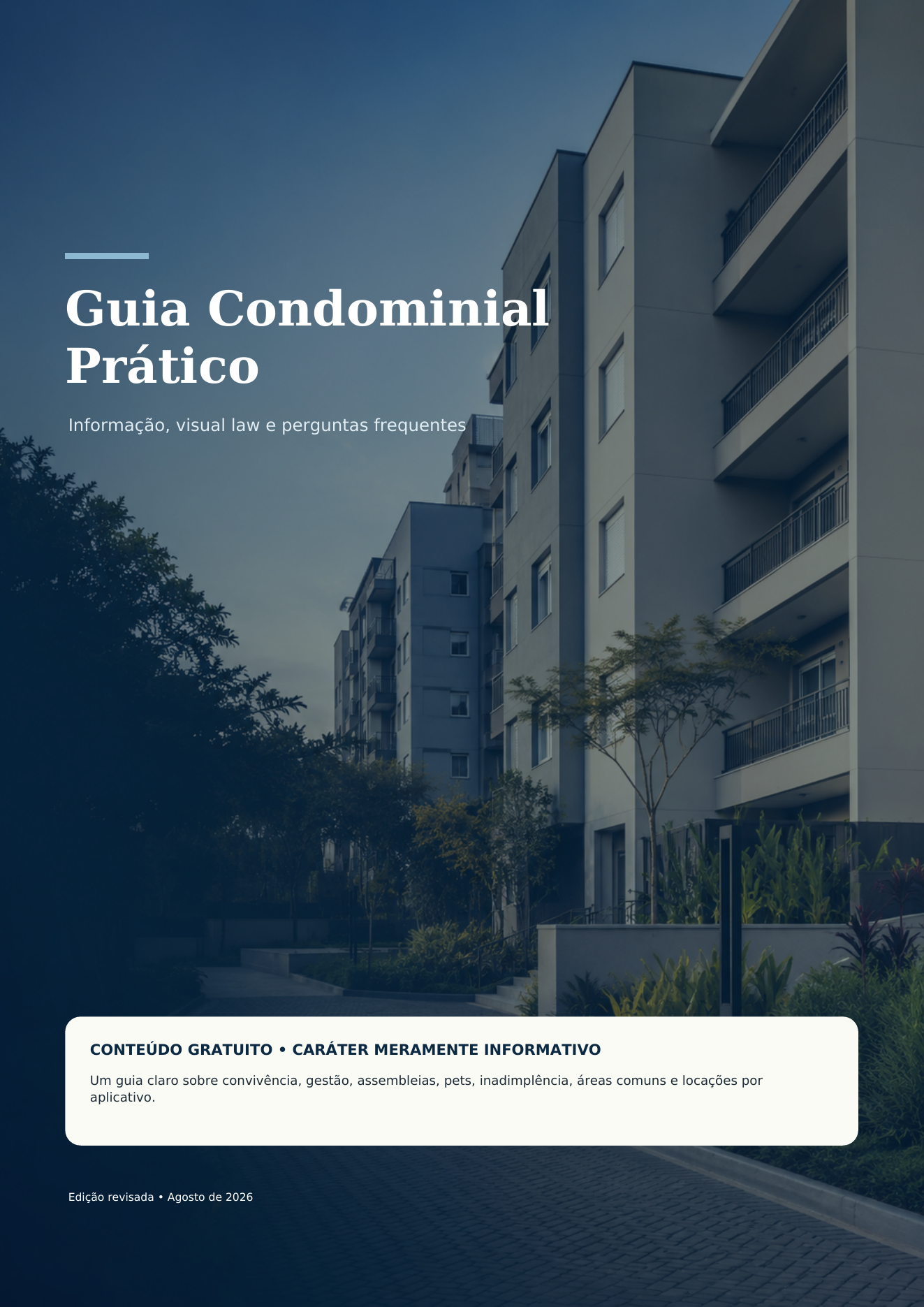Capa do e-book Guia Condominial Prático
